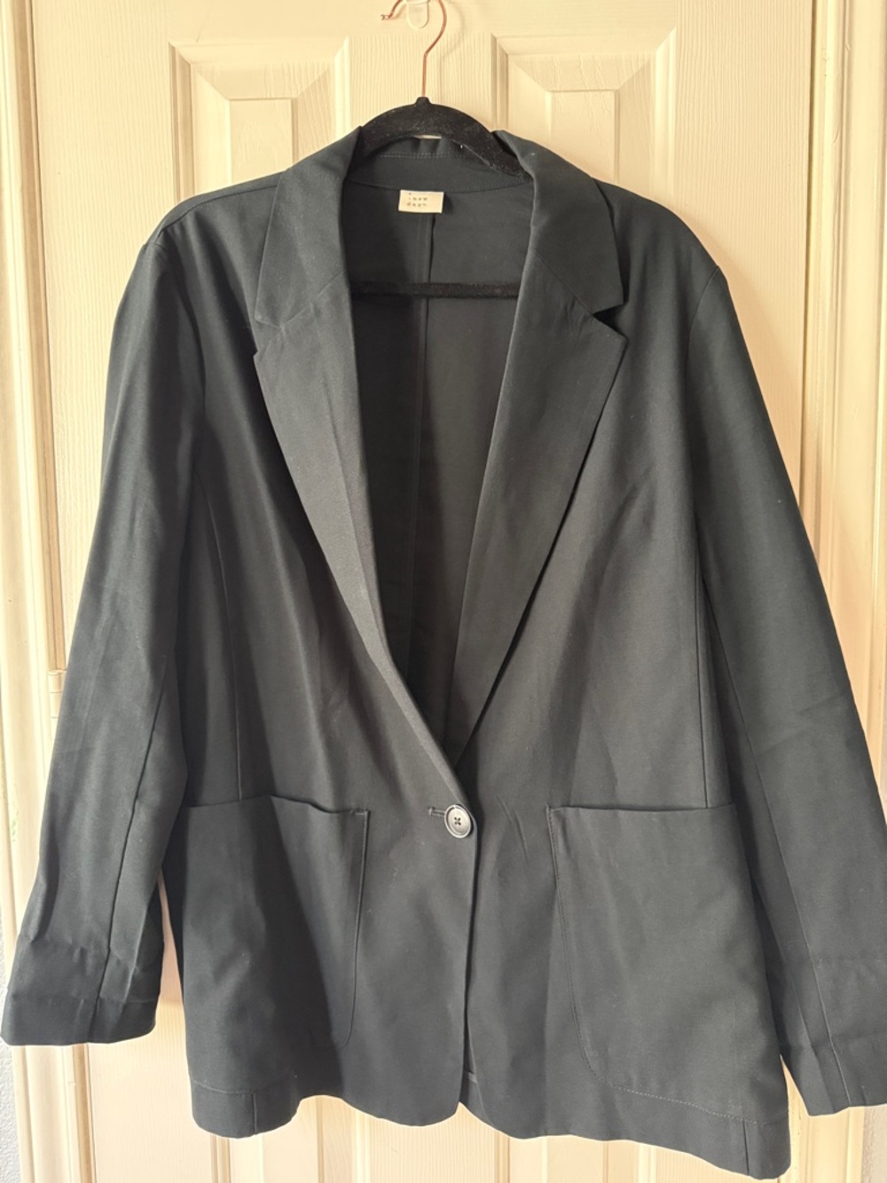 a new day Black Single-Button Blazer